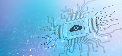 Cloud Enabling Scalable Solutions Illustrated on a Processor.