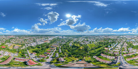 Sindelfingen Germany 360° vr airial panorama equirectangular