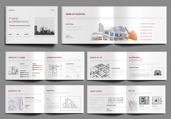 Modern Architecture Portfolio Template Design