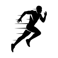 running man silhouette
