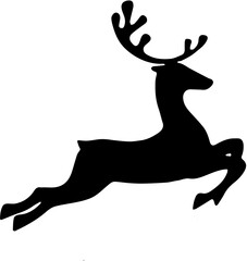 deer silhouette vector