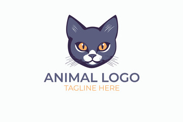 Obraz premium vector illustration of a black cat