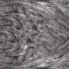 Dark wooden background showing cross section of tree trunk with cracks and scratches