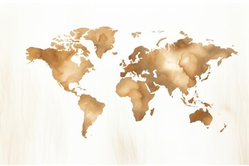 World map backgrounds old topography.