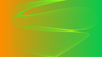 Soft Curves with Gentle Color Harmony