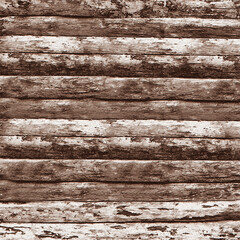 Weathered wooden planks showing signs of age and decay create rustic background