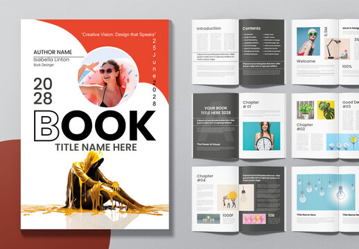 Minimal Book Layout Template