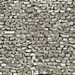 Old grunge brick wall forming a textured background