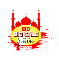 Eid Big Sale Offer template, Eid celebration advertising design, Eid post design, ads design