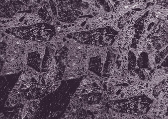 Abstract grunge metallic background showing a textured surface with cracks and scratches