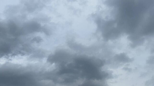 神田川6月：曇天の雲の流れ（タイムラプス）2025/6/2