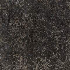 Dark grunge stone texture showing decaying and corroding surface