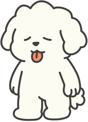 지친 강아지