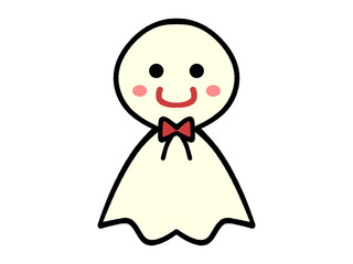 てるてる坊主のイラスト素材