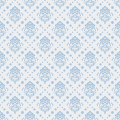 Elegant Damask Seamless Pattern. Vector design for Wallpaper, Fabric, Branding, Packaging, Invitations, Wedding, Home Decor Design