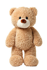 Obraz premium This adorable teddy bear, with its soft fur, is ready to provide comfort and cuddles for everyone.