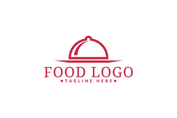 food logo design. logo icon vector illustration silhouette