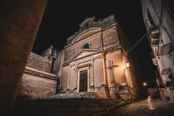 Chiesa di San Benedetto. Oria, Puglia, Italia.