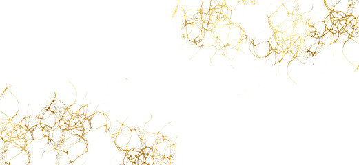 Gold sparkle PNG.Glowing golden particles.Gold brush stroke on transparent background. Festive background with gold glitter and golden foil for celebration.