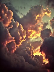 Dramatic Sunset Cloudscape (3)