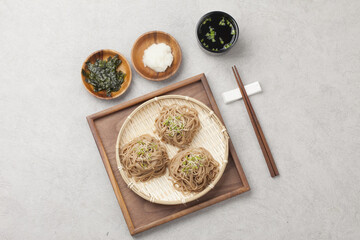  Soba is buckwheat noodles made from buckwheat flour.