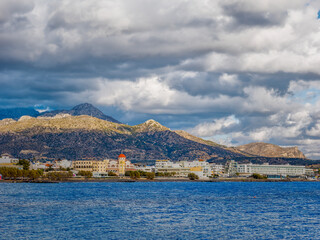 Cloudy Ierapetra views in Greece