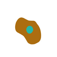 organic lump with round dots