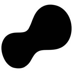 black abstract vector illustration