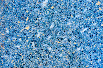 Wall terrazzo texture gray blue of stone granite black white background marble surface pattern sandstone small have mixed sand tile background.