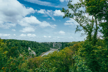 Avon Gorge, Bristol, England, UK. Landscape view.