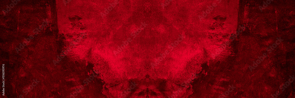 Poster old wall texture cement black red background abstract dark color design are light with white gradien