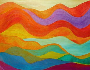Generated image abstract art, orange, red, purple graphic resources