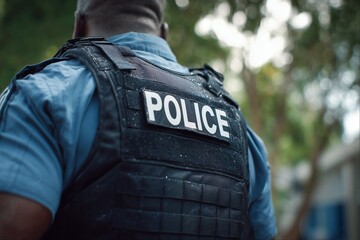 パトロール中の警察官（防犯イメージ）