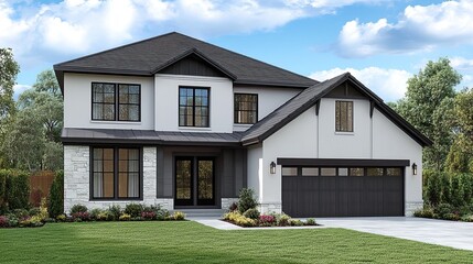 A modern family dream unfolds in a beautifully designed house offering elegance comfort and lasting memories with clean