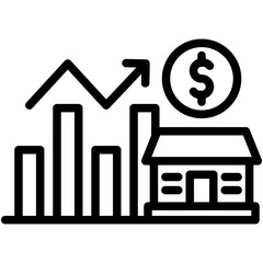Real Estate Investment Icon