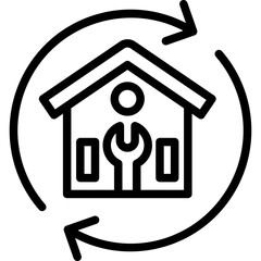 Home Renovation Icon