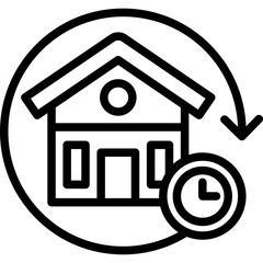 Short Term Rental Icon