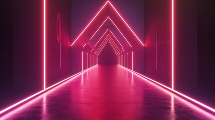 Neon tunnel