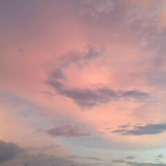 Fototapeta premium sunset sky with clouds