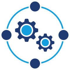 Question Flat Blue Icon