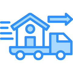 Moving Home Icon