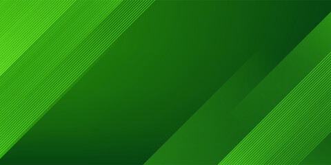 Abstract green sporty background template vector with shiny lines and lights. Green background with strong pattern design.Eps10 vector