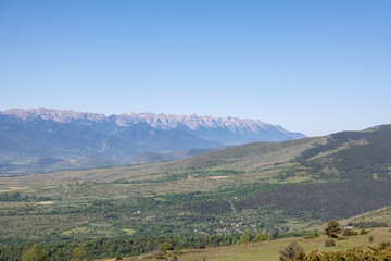 landscape with mountains