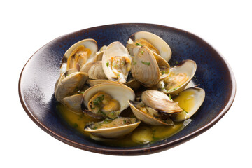 Delicious Steamed Clams in a Rich Broth A Culinary Delight