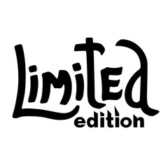 Limited Edition Modern Brush Lettering Design.