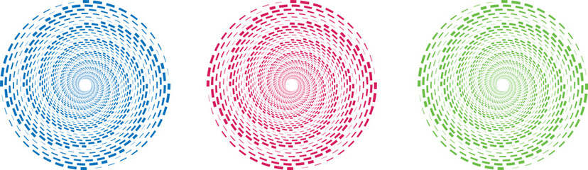 vector illustration of an abstract circle background