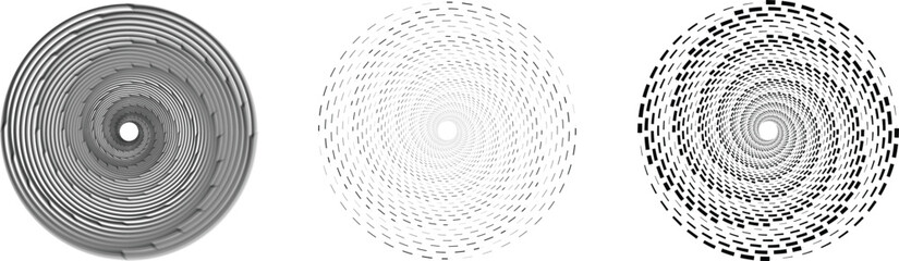 black and white sketch of a circle