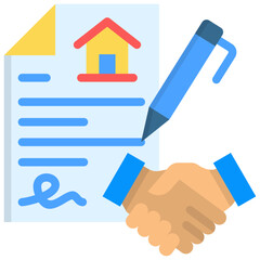 Rental Agreement Icon