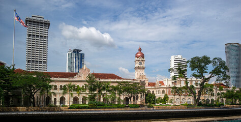 Fototapeta premium Bangunan Sultan Abdul Samad in Kuala Lumpur, Malaysia