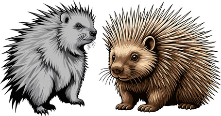 Hedgehog vector two models.eps